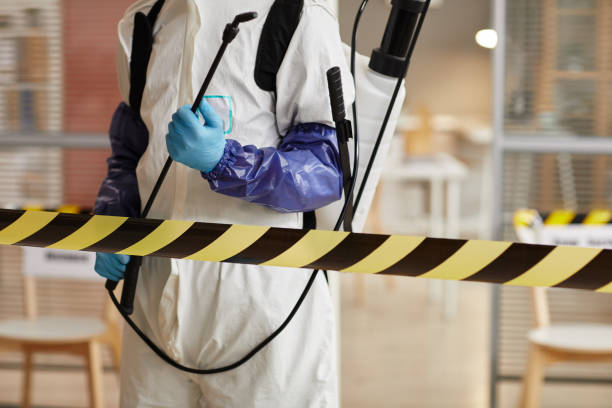 Professional Biohazard Cleanup technician working in Salem, IL